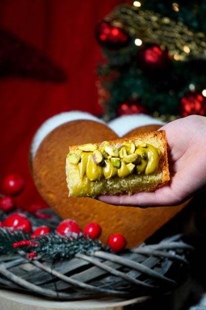 Pandoro a cuore PISTACCHIO